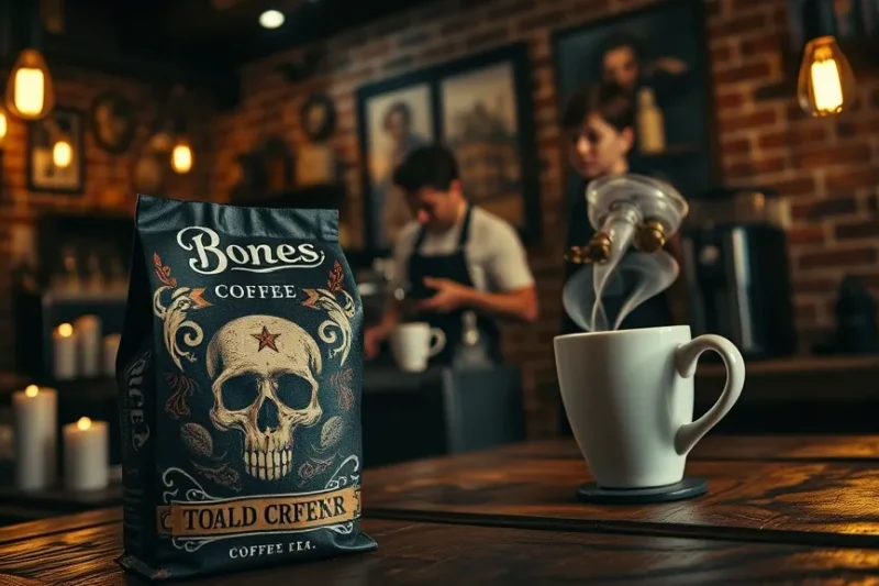 Discover the Dark Side: Why Bones Coffee Company is Your New Go-To Brew