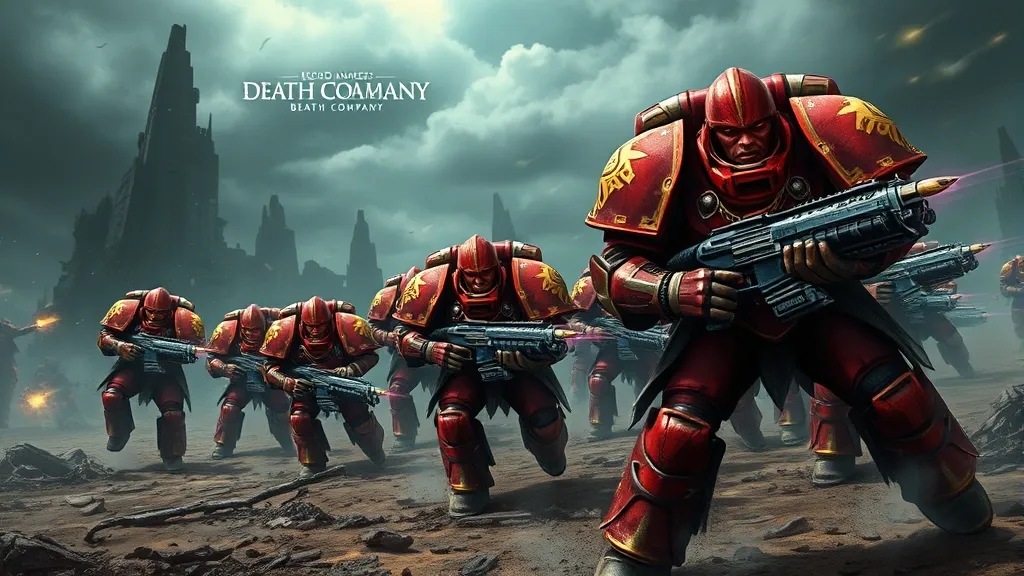 Unleashing the Fury: Blood Angels Death Company in Warhammer 40K